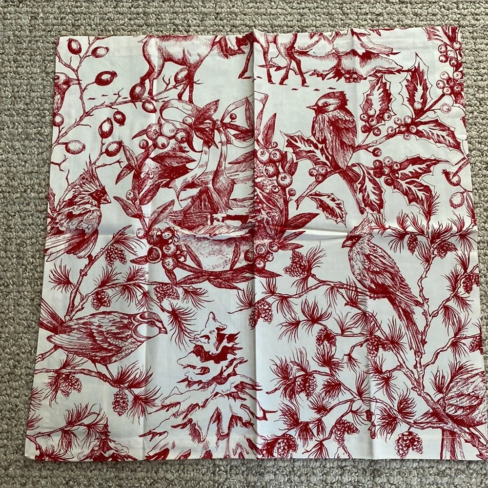 Williams Sonoma 100% Cotton Napkins - Set of 4